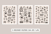 Hygge graphic elements, an Object Illustration by piyacler (Thumbnail 5 of 8)
