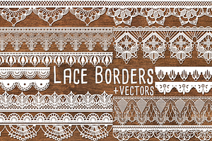 Vector Lace Border Clipart Lace