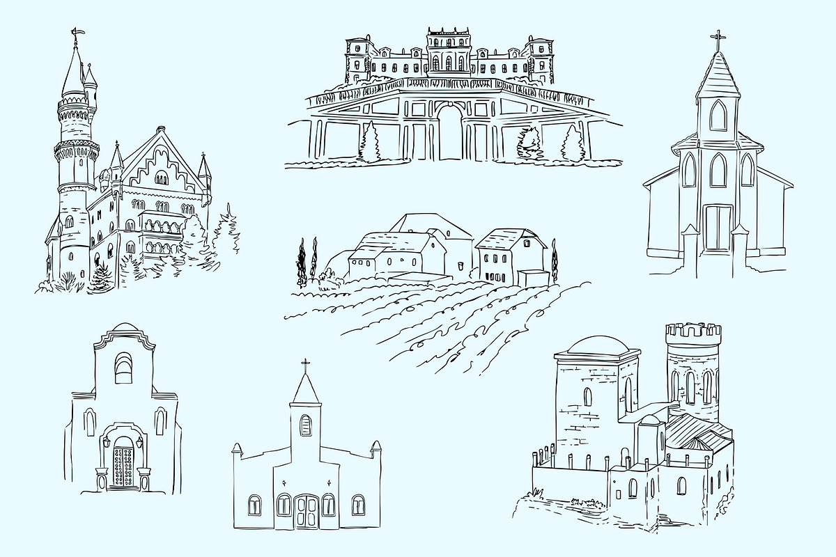 Ciao Bella Whimsical Wedding Doodles, a Graphic by SunnyAfternoons (Photo 4 of 21)