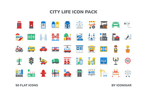 City Life Icon Pack