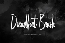 Dreadfort Handwritten Brush Font