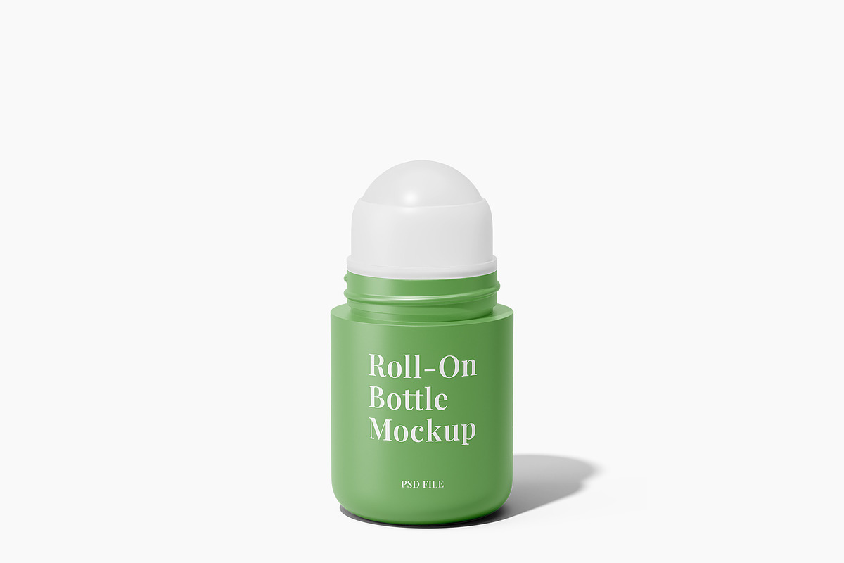 Roll-On Bottle Mockup, a Cups & Container Mockup by Akebareee (Photo 1 of 3)