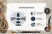 Old Sailor (Vintage Badges/part2), a Branding & Logo Template by Cosmic Store (Thumbnail 2 of 5)