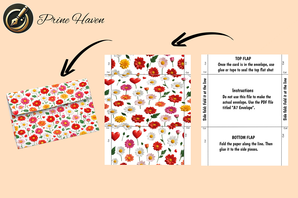 Birthday card, size 7x5, a Card Template by Print Haven (Photo 4 of 4)