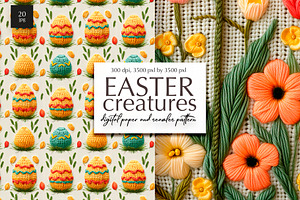 Easter Seamless Patern Pack