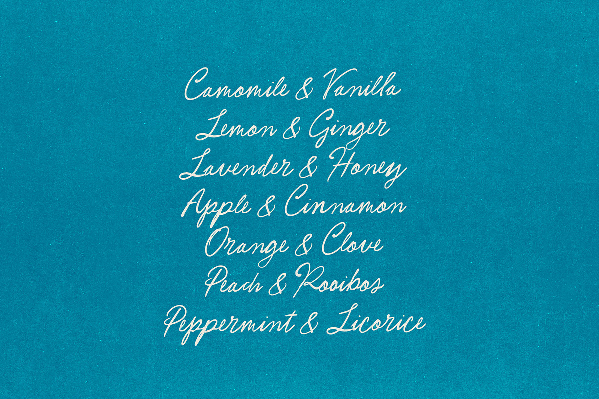 Postcards from Napoli Script, a Font by Nicky Laatz (Photo 27 of 36)