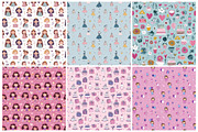 Girls Birthday Pattern, an Illustration by DreamPrint404 (Thumbnail 2 of 5)
