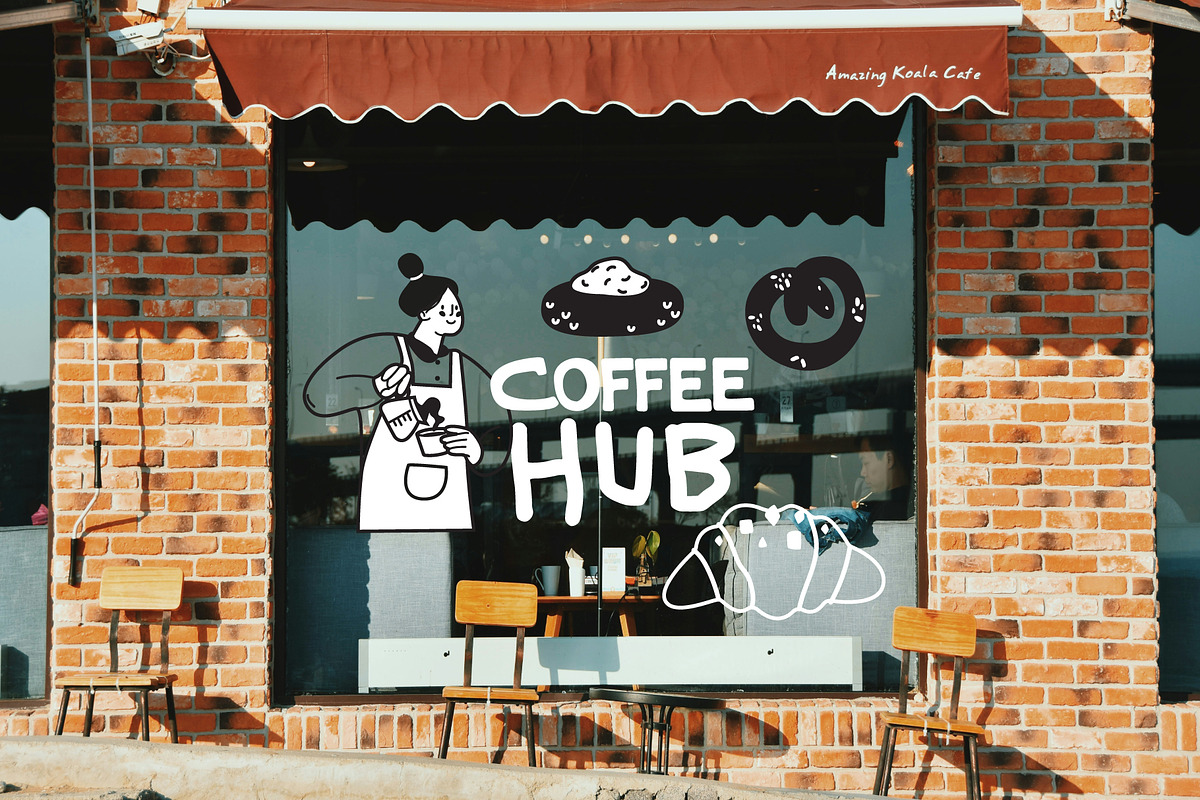 Coffee & Bakery Vector Clipart, a Food Illustration by Luamor (Photo 3 of 13)
