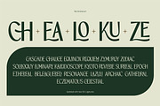 TBJ Orcherum Unique Ligatures Sans, a Font by Taboja Studio (Thumbnail 10 of 21)
