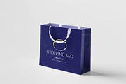 Shopping Bag Mockup Set, a Packaging Mockup by Custom.scene (Thumbnail 4 of 13)