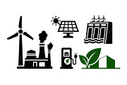 Modern Energy Industry Silhouette, a Graphic by hafijul (Thumbnail 14 of 14)