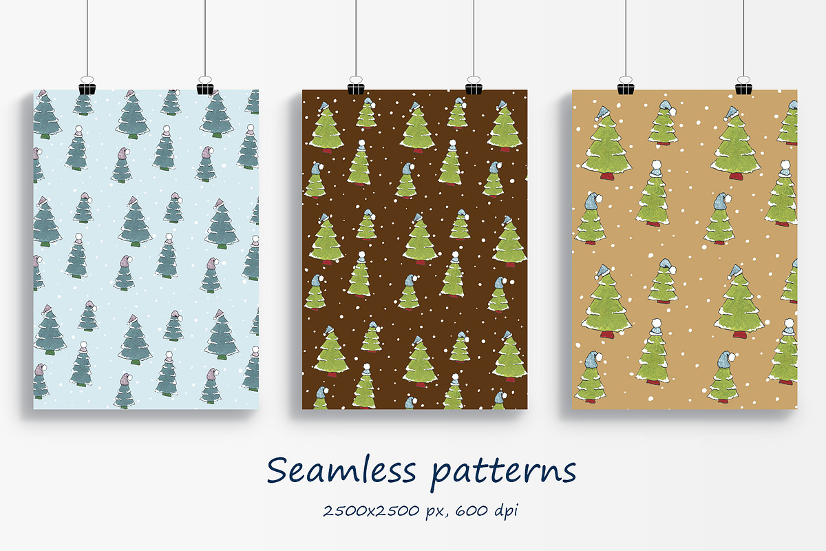 Winter Pattern Collection, a Pattern Graphic by Ann Bright (Photo 5 of 11)