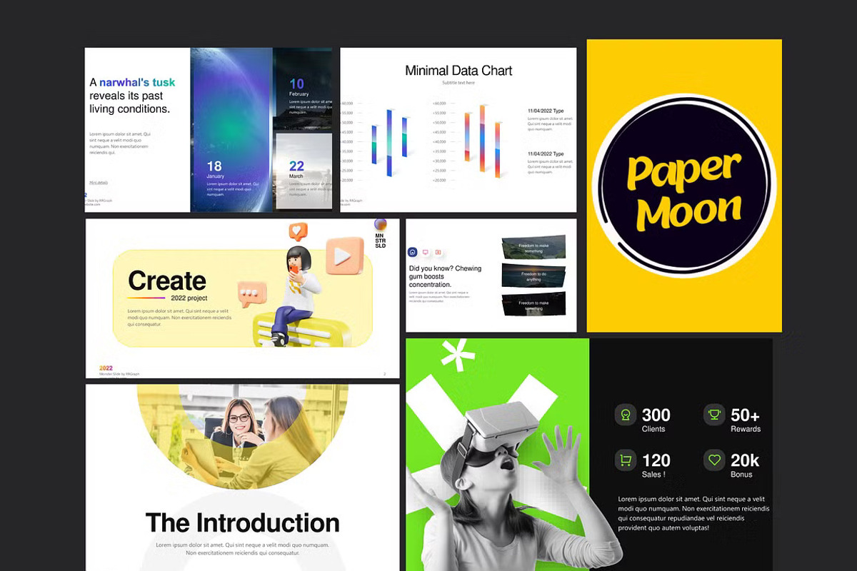 Mashle Powerpoint Template - Premium, a Presentation Template by GearShift (Photo 3 of 4)