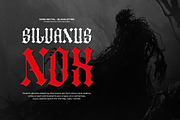 Dork Neytal | Black Metal Font, a Blackletter Font by Denustudios (Thumbnail 3 of 12)