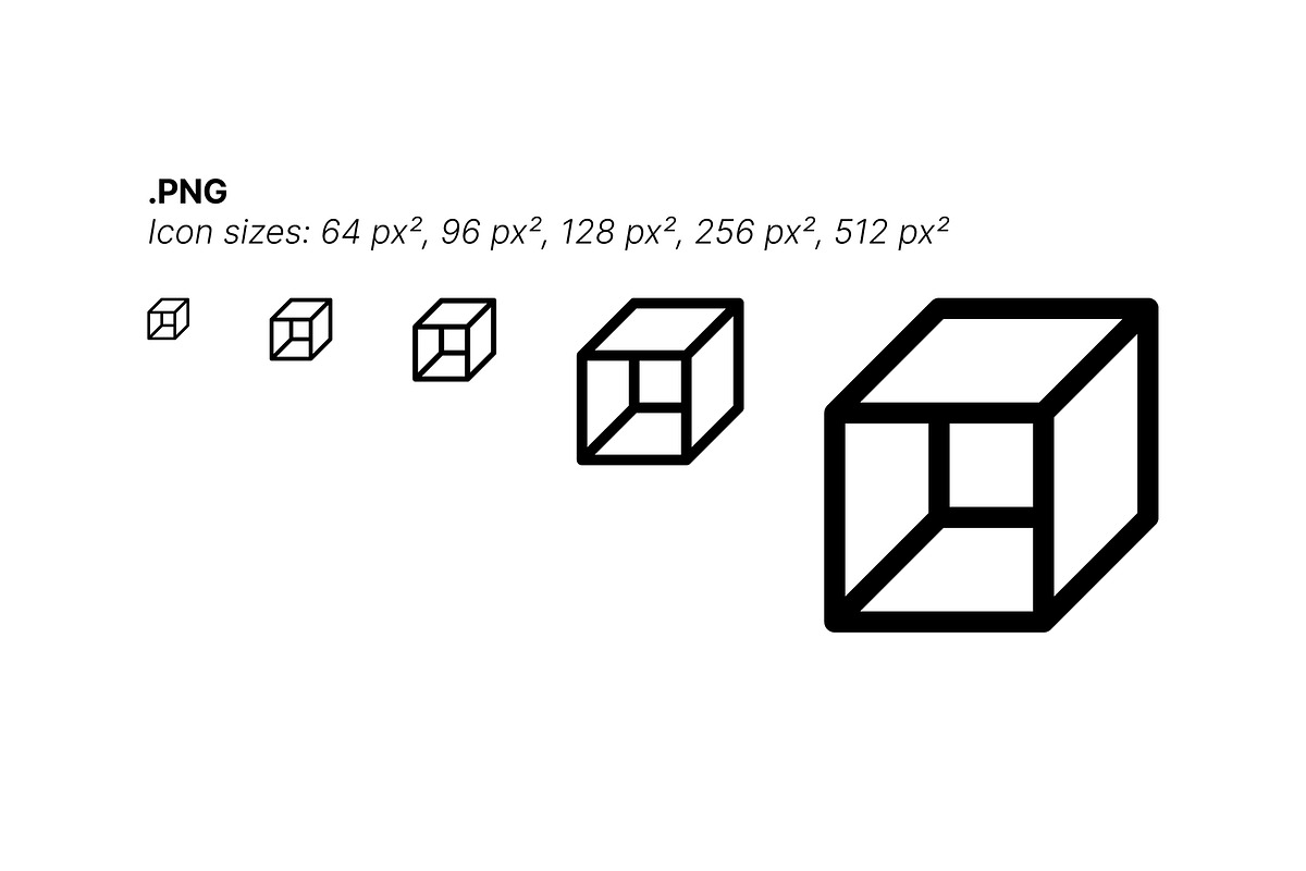 100 Neubrutalism Icons, an Outline Icon by Side Project (Photo 7 of 10)