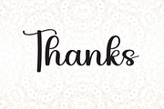Mandala | Script Font, a Handwritten Font by Scratchones (Thumbnail 9 of 9)