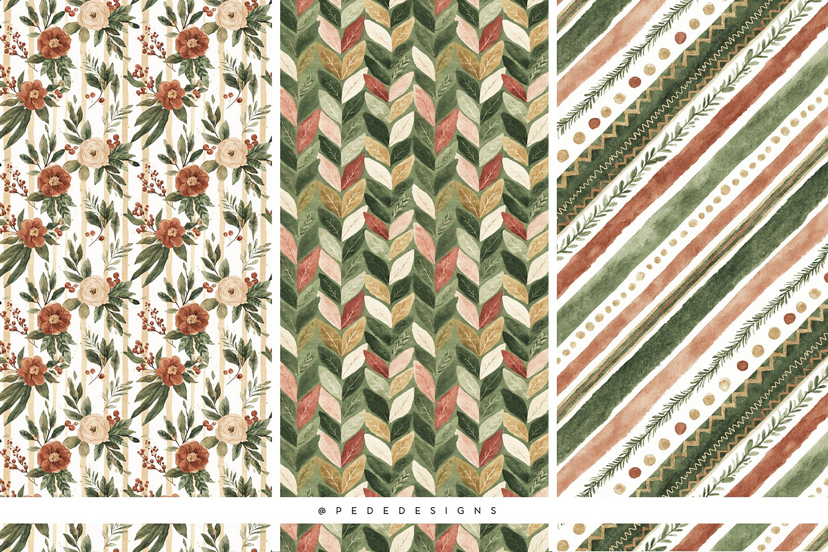 Merry Christmas Collection, a Seasonal Illustration by PeDe Designs (Photo 26 of 31)