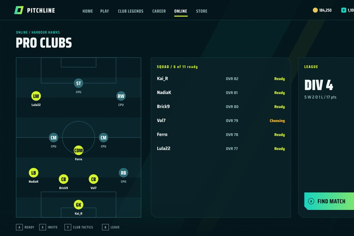Football Game UI Kit, 100 Screens, an UI Kit Template by pawellpi (Photo 98 of 117)