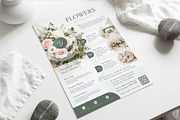 Flower Shop Poster Template, a Poster Template by WheelieMonkey (Thumbnail 3 of 3)