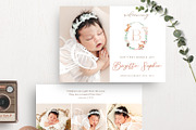 Baby Birth Announcement BA005, an Invitation Template by Bellenity Design (Thumbnail 1 of 3)