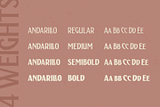 Andarillo - Display Font, a Serif Font by Franklin Veiga (Thumbnail 3 of 11)