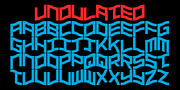 Undulated, a Font by Ingrimayne Type (Thumbnail 3 of 6)