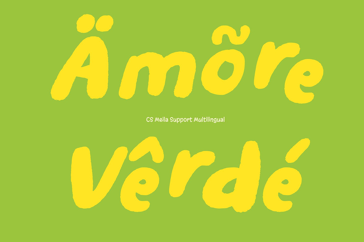 CS Meila – Kids Font, a Handwritten Font by Craft Supply Co. (Photo 6 of 8)