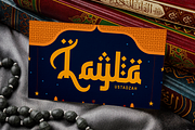 Hikma Glyphs - Arabic Style Font, a Font by PutraCetol Studio (Thumbnail 10 of 11)