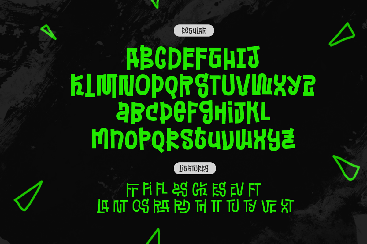 Zarasi Typeface, a Handwritten Font by Grontype (Photo 8 of 8)