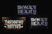 Typographic Experimental Text Effect, a Layer Style Add-On by Matsero (Thumbnail 3 of 4)