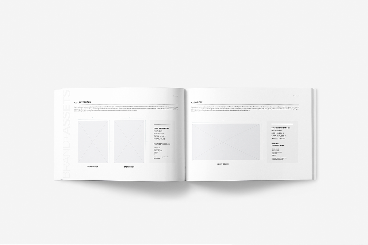 Brand Manual 28 Pages A4 / US Letter, a Brochure Template by Mastergfx (Photo 15 of 21)