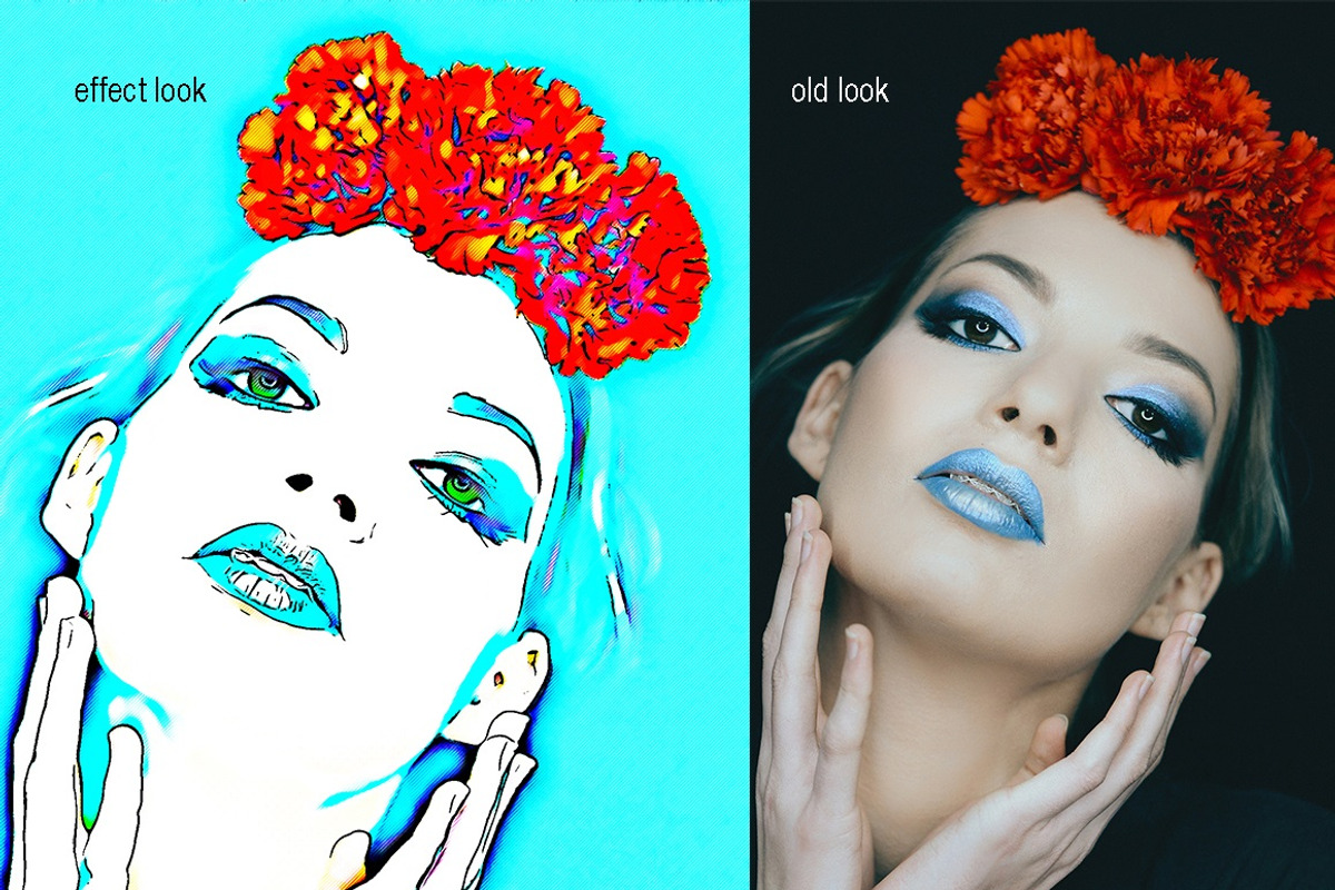 Comic Portrait Effect, a Brushes & More by MRI STUDIO (Photo 11 of 15)