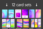 12 neon compositions + cards, a Texture Graphic by pixelwerk (Thumbnail 3 of 3)