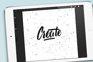 Procreate Handlettering Brushkit No3