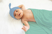 Minky Blanket + Knotted Hat Mockup, a Hat Mockup by JENLYNN Stock Shop (Thumbnail 3 of 4)