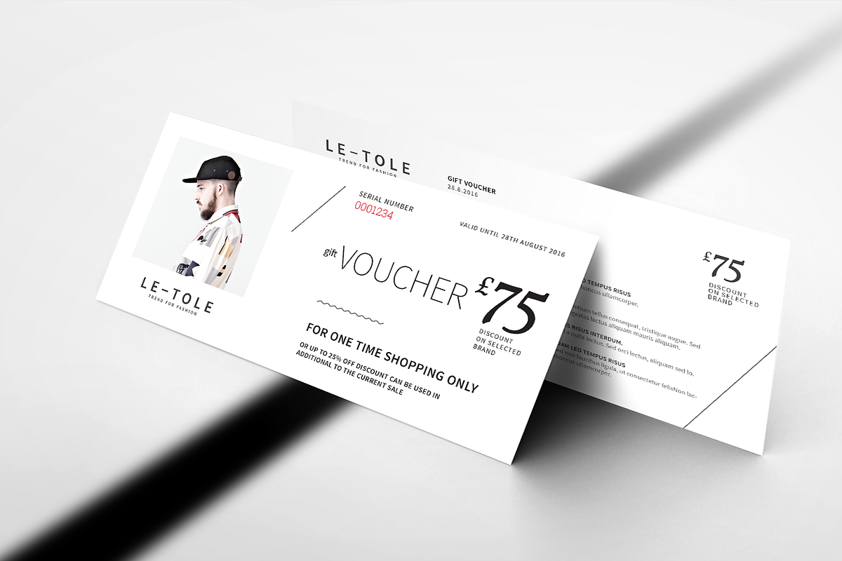Fashion Gift Voucher, a Card Template by BOXKAYU (Photo 2 of 9)