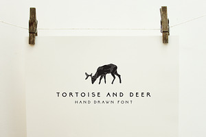 Tortoise and Deer Font Family, a Sans Serif Font by Emma Make