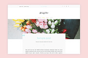 The Pastel Blogster 1.0, a WordPress Template by Studio Caro (Thumbnail 4 of 4)