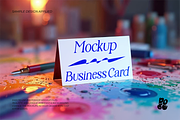 Business Card Mockup Set, a Books & Magazine Mockup by DOBE Studio (Thumbnail 6 of 6)