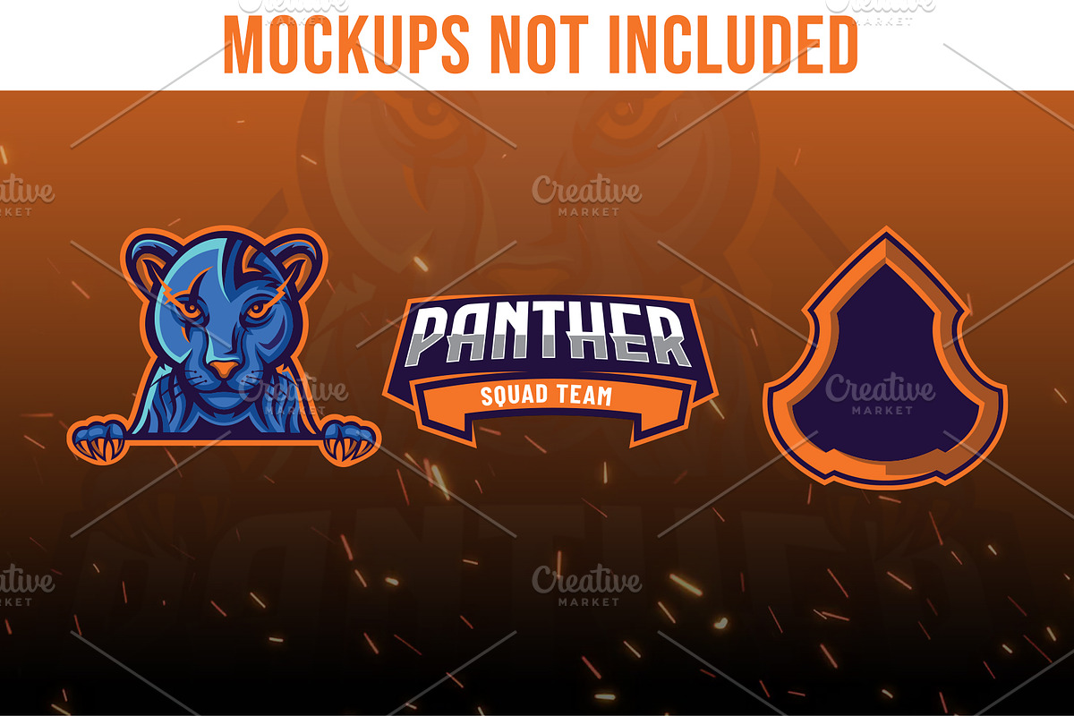 Panther Esports Gaming Mascot Logo preview 3