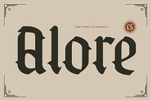 CS Alore – Blackletter Font