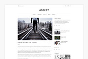 Aspect - WordPress Blog Theme, a WordPress Template by Lucid Themes (Thumbnail 6 of 6)