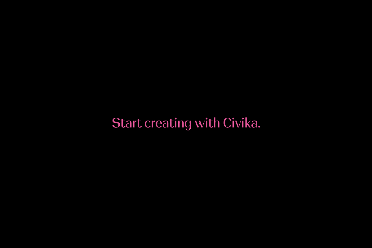 Civika, a Sans Serif Font by BiancaXavier (Photo 9 of 9)