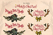 Merry Christmas, a Seasonal Illustration by Ink Stories (Thumbnail 17 of 25)