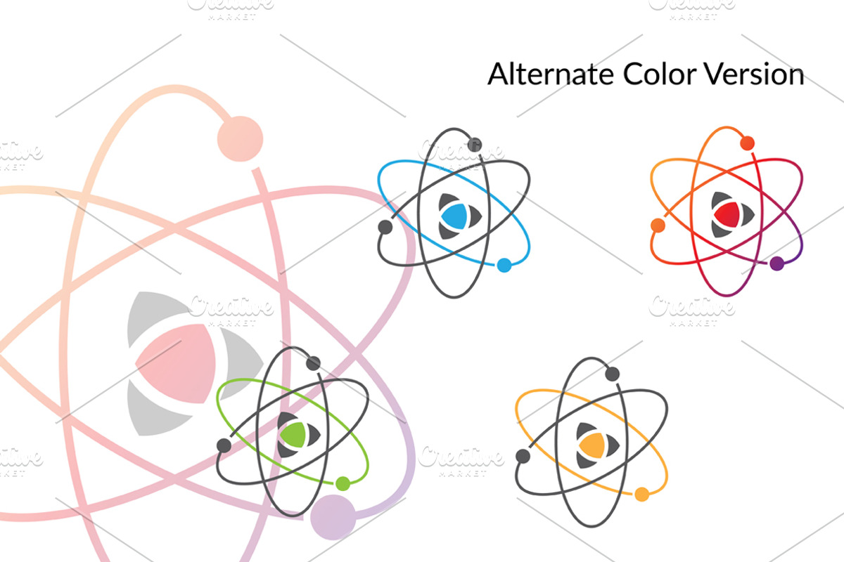 Atomic / Lab - Logo Template, a Branding & Logo Template by Artha Desain (Photo 2 of 6)