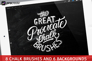 The Great Procreate Chalk Brushpack