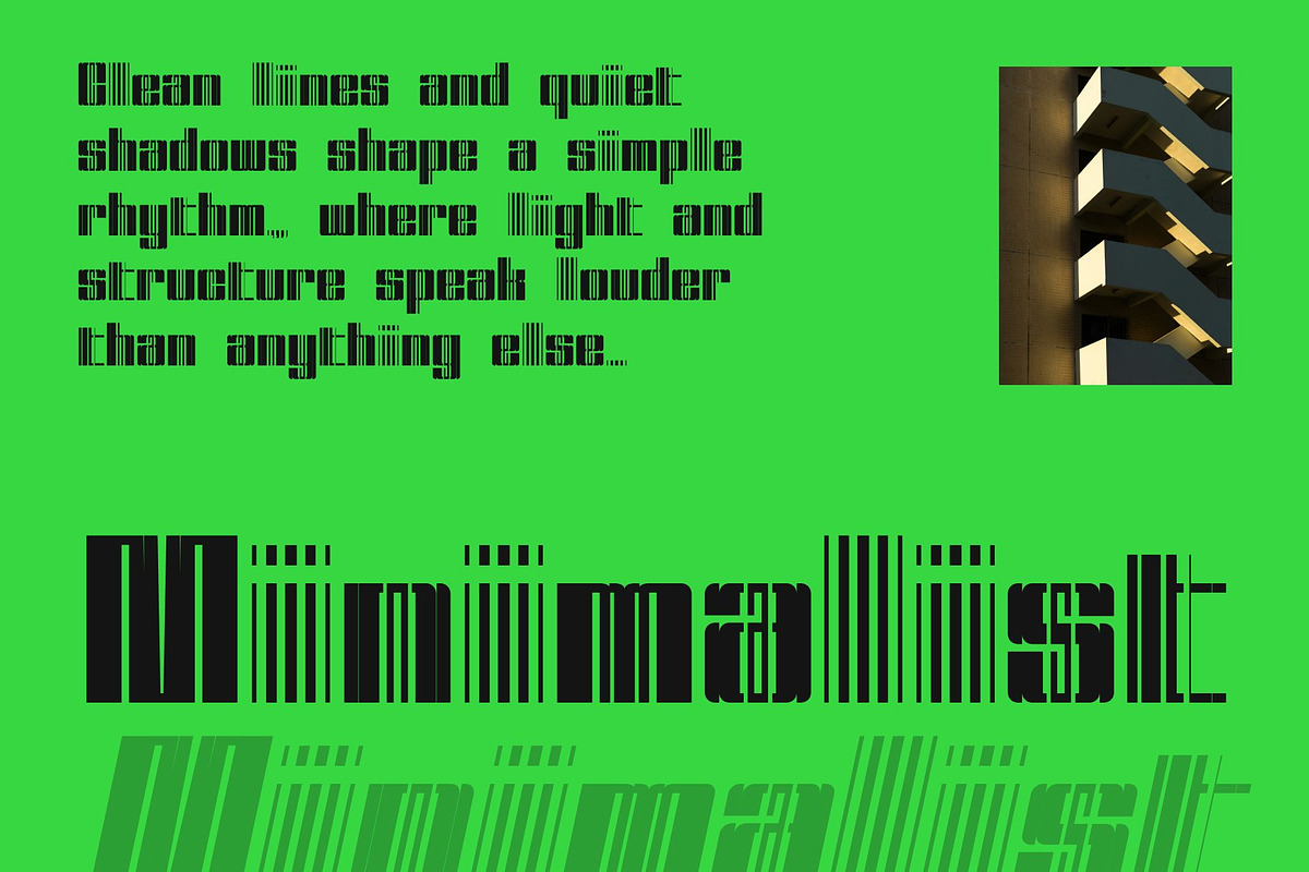 CS Bonfuse Refracted, a Sans Serif Font by Craft Supply Co. (Photo 6 of 8)