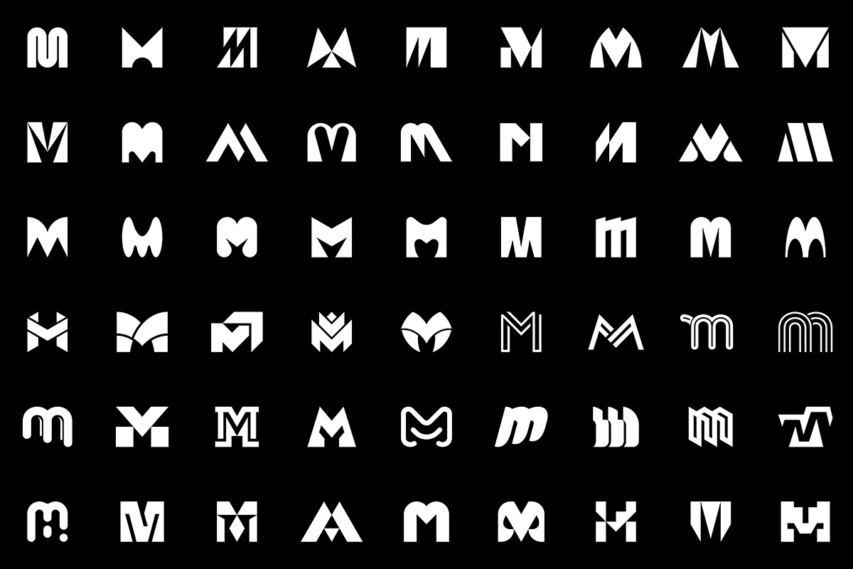 Set of letter M logo, a Branding & Logo Template by NataliiaVolyk (Photo 3 of 3)