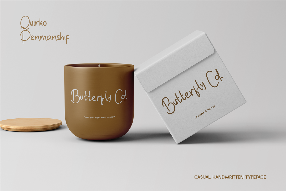 Quirko Penmanship - Handwritten Font, a Handwritten Font by Indotype Foundry (Photo 6 of 10)