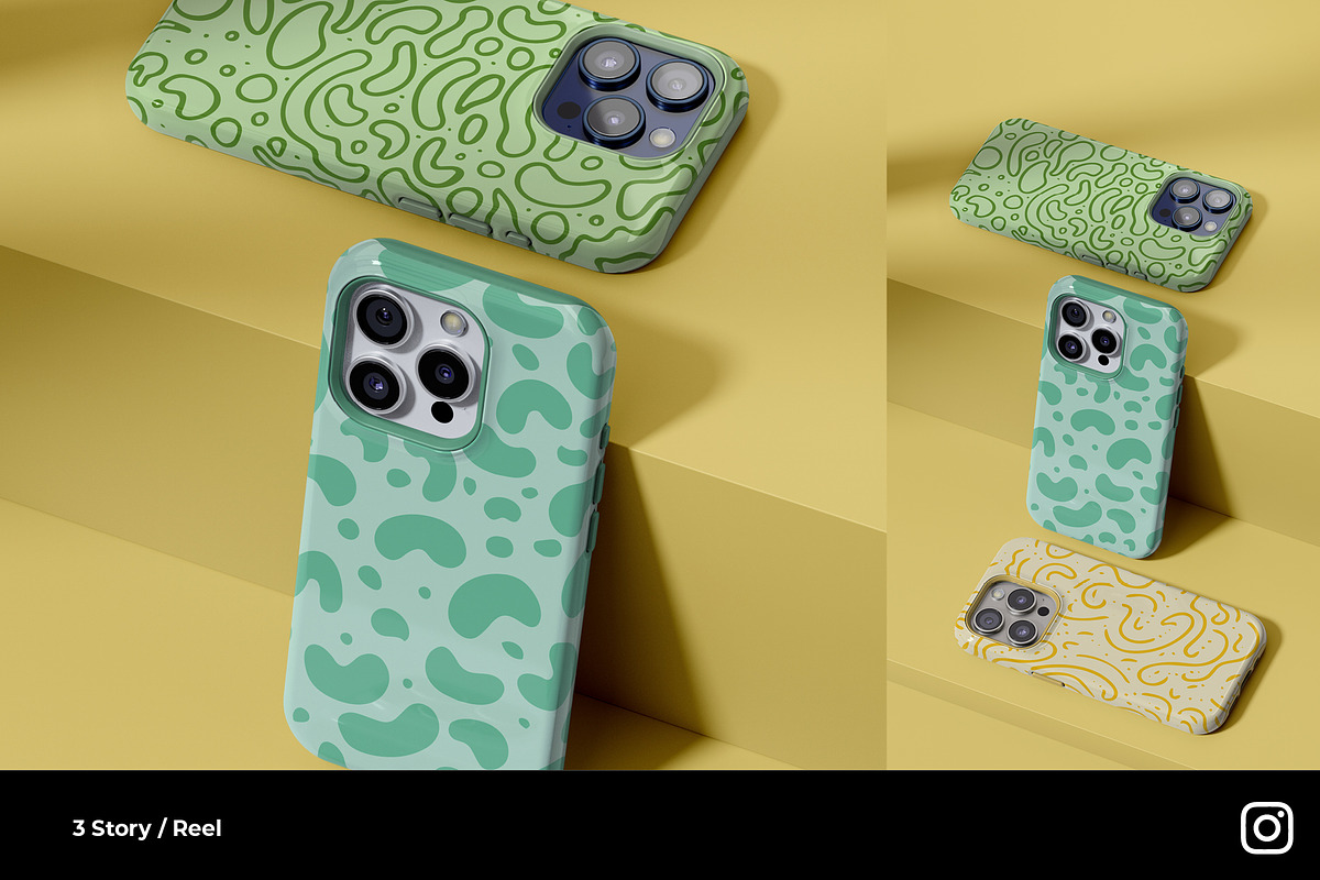 Phone 15 pro Tough Case Mock-up, an iPhone Mockup by Colatudo Store (Photo 4 of 6)